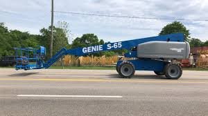 Genie S65: A Powerful and Versatile Articulating Boom Lift for Challenging Worksites