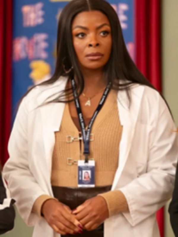 Janelle James’ Buckle Cardigan in Abbott Elementary S4 – A Bold Fashion Statement