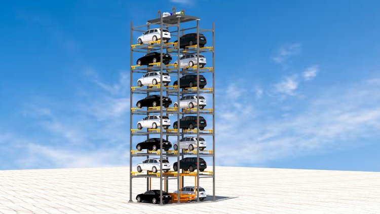 Tower Parking System | Vertical Car Parking | Tower Car Parking