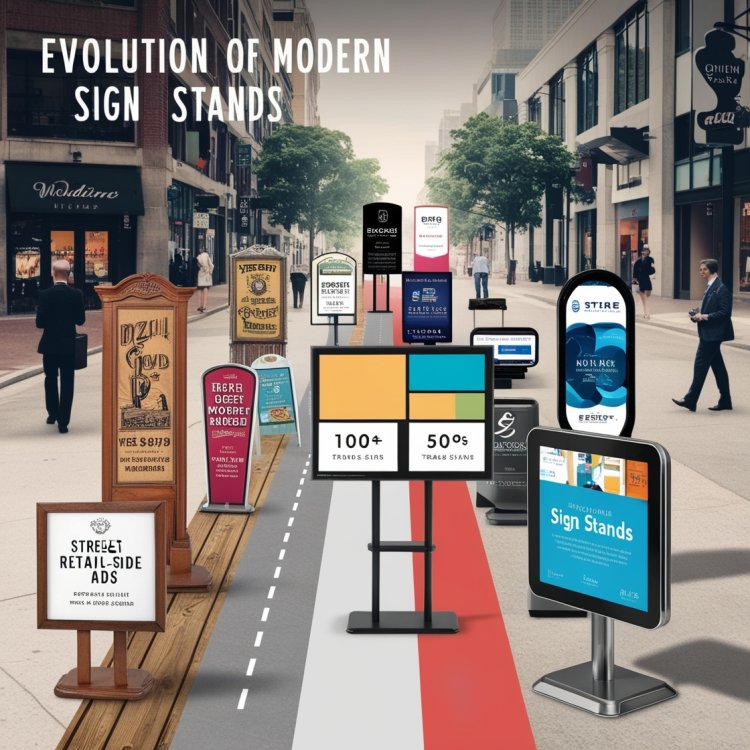 The Evolution of Sign Stands in Modern Advertising