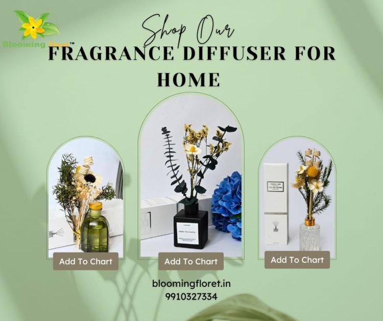 Fragrance Diffuser for Home: Transform Your Living Space with Blooming Floret