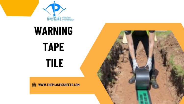 Warning Tape Tile: A Smart Solution for Safety and Visibility