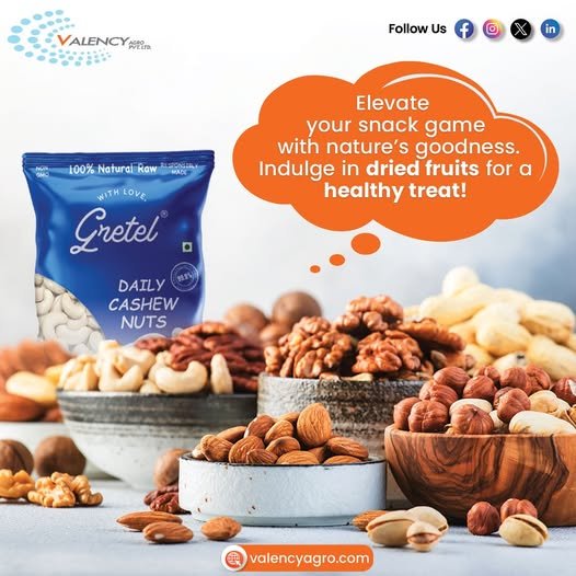 Best Flavored Cashew Nut Brand in India – Valency Agro